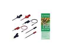 SKS Hirschmann 932960001 PMS 0,64 SMD KIT puntali Nero, Rosso 1 pz.