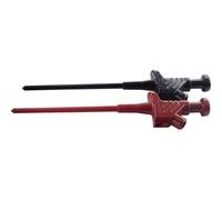 SKS Hirschmann Kleps 30 Set Morsetto a clip fine Connettore 4 mm CAT I Nero,