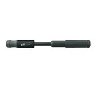 SKS Germany Airflex Explorer CLIK TEC Mini pompa per bicicletta (pompa per il sistema CLIK Valve, tubo estensibile con testa valvola CLIK TEC, manico ergonomico con componenti morbidi), nero