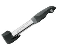 SKS Mini pompa Injex T-Zoom – Alluminio, telescopica, impugnatura a T, pressione 10 bar – Argento