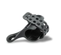 SKS GERMANY Pumpenhalter 2-Punkt Raceday, Pompa per Bicicletta. Unisex-Adulti, Nero, Taglia Unica