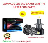 SKSUPERB I 01-08 LAMPADE LED H7 12V 20KLM 360° ULTRAWHITE FARI LENTICOLARI