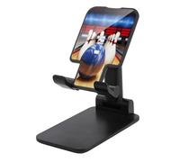 SKTNBM Supporto per telefono cellulare,Supporto per telefono con stampa bowling,Supporto per telefono mobile,Supporto per telefono regolabile da tavolo