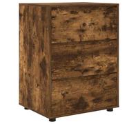 SKTQYQO Armadio Rovere Fumé 60x48x81 cm Legno Multistrato