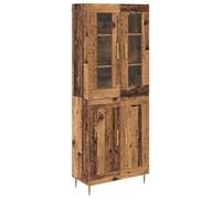 SKTQYQO Credenza 2 pcs Legno Vecchio Legno Multistrato 180cm