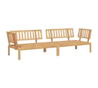 SKTQYQO Divani Angolari Pallet 2 Pezzi Legno Massello Acacia