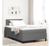 SKTQYQO Letto con Box Spring e Materasso Grigio Chiaro Letto Doppio Piccolo Tessuto in corduroy Struttura letto multiuso Struttura letto per hotel Adatto per hotel e st