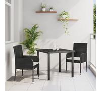 SKTQYQO Set da Pranzo da Giardino 7 Pezzi con Cuscini Grigio Polyrattan Sintetico e Struttura in Acciaio Verniciato a Polvere per Patio Terrazza Esterno Resistente e Comodo **Analisi