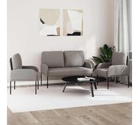 SKTQYQO Set Divano 3 Pezzi Talpa 115x56x80 cm Legno Compensato