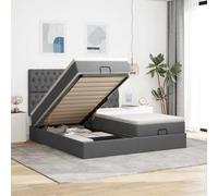 SKTQYQO Struttura Letto Pouf con Materassi Struttura letto per hotel Letto Multifunzionale Adatto per hotel e studi 160x200 cm in Tessuto