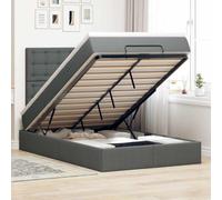 SKTQYQO Struttura Letto Pouf con Materasso Struttura letto per hotel Adatto per hotel e studi 120x200 cm in Tessuto