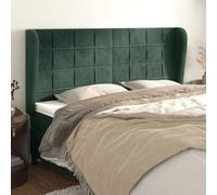 SKTQYQO Testiera ad Orecchio in Velluto Verde Scuro 163x23x118/128cm con Gambe in Legno e Altezza Regolabile per Supporto Schiena e Design Elegante **Analisi dei requisiti