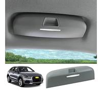 SKTU Custodia per Occhiali da Sole Compatibile con A*u*di A3 A4 A5 A6 C7 Q3 Q5 Q7 Materiale ABS Grigio