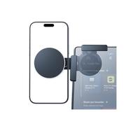 SKTU Supporto per telefono per Renault Captur 2 2024-2026, supporto auto magnetico MagSafe rotativo a 360° per iPhone 12-17, compatibile con schermo navigazione 10.4", accessori Captur