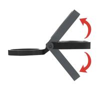 Skuad Supporto Per Ciclocomputer Da Manubrio Garmin Black