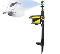 SKUDA Irrigatore con sensore di Movimento - Irrigatore a energia Solare con rilevatore di Movimento,Irrigatore a energia Solare con rilevamento a 120 Gradi, Getto attivato da Animali da Fattoria