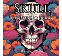 Skull Adult Coloring Book for skull lovers