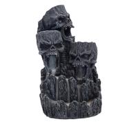 Nemesis Now Bruciatore di incenso a torre con teschio, 17,5 cm, in resina, colore: