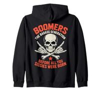 Skull Boomers La generazione tosta prima che nascessero Sissie Felpa con Cappuccio