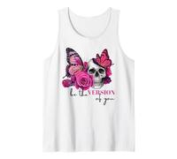 Skull Butterfly Roses Sii la tua versione ispiratrice Canotta