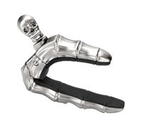 Skull Capo Set - Finger Shaped Accessories, Acustic Electric Classical Ukulele Capo Tool, Musician Gear for Home Studio Family Friends, Portable Plectrum Kit, Praticità Accessory