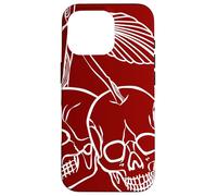 Skull Cherries Custodia per iPhone 16 Pro
