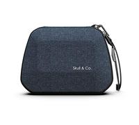 Skull & Co. Controller Case: Portable Hard Shell Protective Travel Carrying Case for PS5 DualSense Controller - Denim