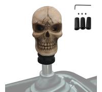 Skull Gear Shift Knob | Transmission Skull Stick Manual Shift Knob - Wide Fit Resin Lever Handle Decoration Modification Supplies for Sedan Truck Minivan Commuting Travel