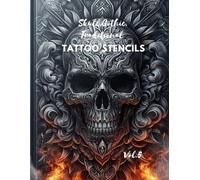 Skull,Gothic,Traditional tattoo stencils: Tattoo designs