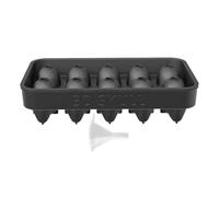 Skull Ice Cube Mold 3D 10 Cavity - Non-Stick Silicone Halloween Mould Molds