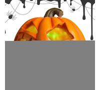 Skull Lamp, Spooky Tabletop Light Decor, Halloween Sculpture Accent, 10,5 x 10,5 x 10,5 cm, Creepy Atmosphere Creator Warm White, Medium Size, Indoor Party Home Seasonal Display Space the Season