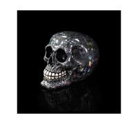 Skull Ornament Holographic Silver Statua Nemesis Now