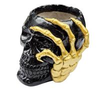Skull Plant Pots Versatile Candy Bowl - Resin Skull Plant Pot