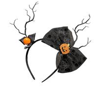 Skull Pumpkin Hairhoop Festival Halloween Dressing Halloween Copertutto Coperto A Tema Festa Per Le Vacanze Per Adulti Oggetti Scena Che Brillano.