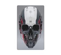 Skull Robot Head Single Toggle Blank Wall Plate Light Switch Cover Decorativo 1 Gang per Cucina Camera Bagno Dimensioni 11.4x7cm