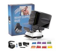 Skull Shaver Beast Clipper Duo - Kit di Cura per Barba e Capelli per Uomo - Tagliacapelli Senza Fili, Ricaricabile, Set Regalo