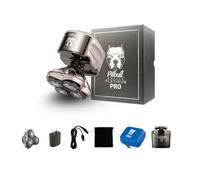 Skull Shaver - Pitbull Platinum Pro per uomo | rasoio elettrico di qualità superiore | per gli uomini