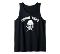 Skull Skilled Labor Day Linemans Electrician PRO Union Thug Canotta