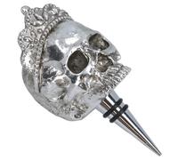 Skull Tiara Gothic Wine Bottle Stopper Bung Cork Champagne Prosecco