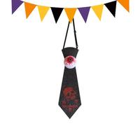 Skull Tie Accessory, Lighted Eyeball Bow, 9.84 X 7.09in Halloween Bat Collar, Eye Catching Led Design, Adjustable Comfortable Fit for Men, Youth, Halloween, Cosplay, Exhibition, Stage Show, Costume