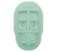 Skull Tray Mold, flessibile in silicone freezer stampo per whiskey cocktail Juice Drinks, Food Grade Skull Shape Mold for Party Beverages Chocolate Candy and Halloween Bar Use