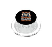 Skull Trucker 70 Feet And 40 Tons Makes A Hell Truck Driver PopSockets PopGrip per MagSafe