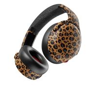 Skullcandy Crusher ANC 2 - Cuffie wireless Bluetooth over-ear con bassi multisensoriali, cancellazione attiva del rumore, fino a 60 ore di batteria, microfono per iPhone e Android, motivo leopardato
