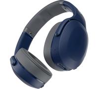 Skullcandy Crusher Evo - Cuffie wireless Bluetooth blu/grigio, bassi multisensoriali, 40 ore wireless, isolamento acustico, microfono per iPhone/Android, cavo di ricarica da USB-C a USB-C extra da 0,9