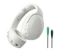 Skullcandy Crusher Evo Cuffie Wireless Over-Ear con Sensory Bass e Microfono, Extra Charging Cable 40 Ore di Autonomia, Compatibili con iPhone, Android e Dispositivi Bluetooth, Bone