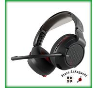 Skullcandy Crusher PLYR 720 Open-Back Wireless & Wired Gaming Headset Digi-Black