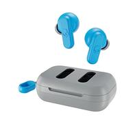 Skullcandy Dime 2 Auricolari Wireless In-Ear con Microfono, 12 Ore di Autonomia, Compatibili con iPhone, Android e Dispositivi Bluetooth - Grigio/Blu