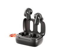 Skullcandy Dime 3 Wireless Earbuds, Bluetooth Headphones, Noise Isolating Fit, Up to 20 Hours Battery, Microphone for iPhone Android, Easy Carry with Integrated Lanyard - True Black