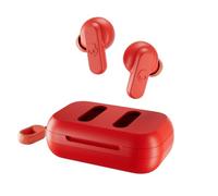 Skullcandy Dime Auricolari Wireless In-Ear con Microfono, 12 Ore di Autonomia, Compatibili con iPhone, Android e Dispositivi Bluetooth - Rosso