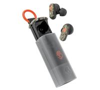 Skullcandy Dime Evo - Auricolari wireless Bluetooth, isolamento acustico, batteria fino a 36 ore, microfono per iPhone Android, facile da trasportare con custodia clip-Anywhere - Realtree APX nero